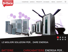 Tablet Screenshot of batterieitalia.com